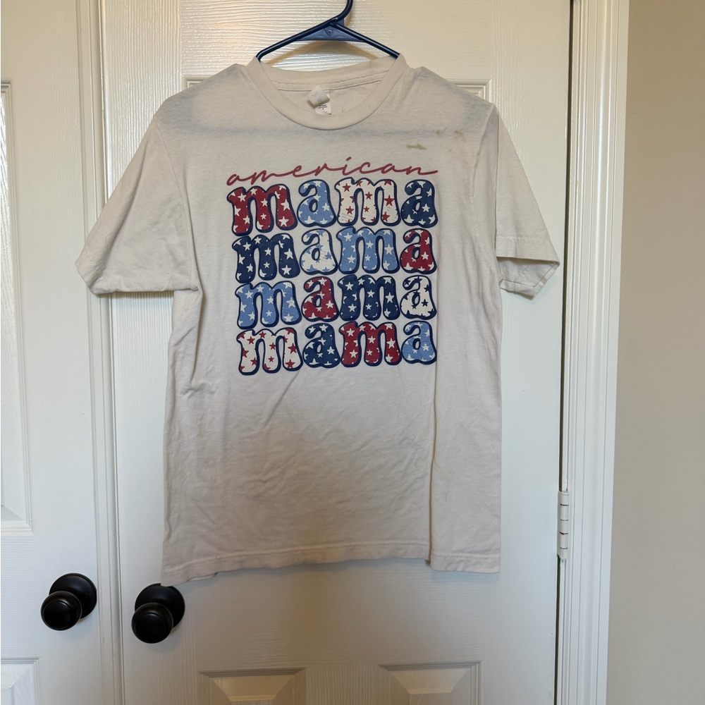 Tultex Cream Graphic Tee